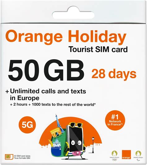 orange holiday Europe sim card